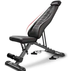 Training Gym Foldable Press Barbell Bed Adjustable Fitness Bench Fitness Equipment Weight Lifting Bench1