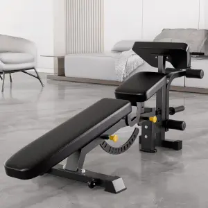 Squat Power Rack Matching Foldable Adjustable Bench Press Strength Trainer