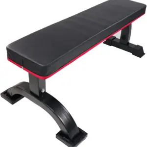 Flat Dumbbell Bench With Storage Rack Indoor Strength Training Fitness Gear 2026