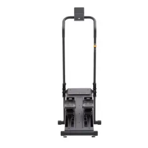 2-Level Incline Fitness Stair Climbing Machine Multifunctional Foldable Simulation Climbing