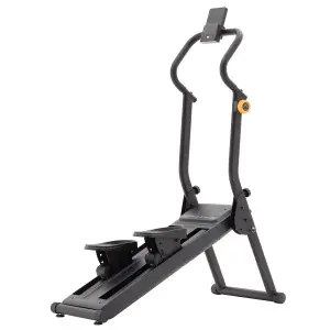 Home Use Steel Foldable Eco-Friendly Rear Wheel Drive Stair Climbing Machine Model 3408 8 Levels Magnetic Resistance Leg Slimmer