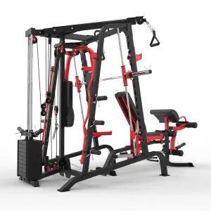 All-in-One Multifunctional Home Gym System, Universal Bodybuilding Equipment Set