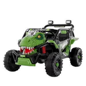Popular Jurassic World 2 Seats Electric Car Kids Four-wheel Off-road UTV Dinosaur Toy Children 12V Battery Ride on Car