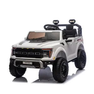 Licensed Ford F-150 raptor 2 Seats Children's Electric Car Kids Off Road 24V Battery Baby Toy Car Ride on Car for Kids to Drive