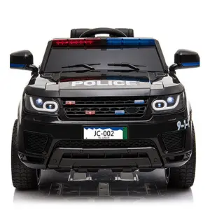 Baby Ride on Two Seats 12v Battery Power Wheel Kids Police Car Electric Ride on Car for Kids to Drive