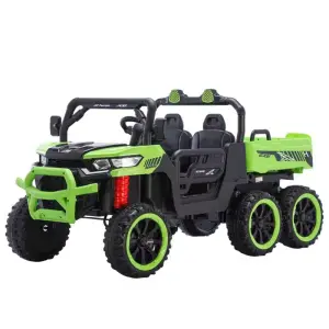 Hot Selling Kids Car Electric 24V Ride on Car 2 Seater 6 Wheels for Kids to Drive Remote Control Electric Tractor for Kids