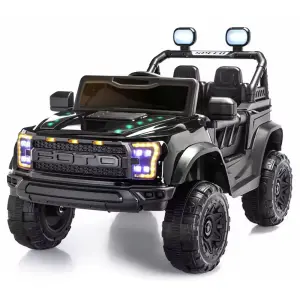 Factory-Sale Rechargeable Electric Car Toy for Babies Kids 12V Off-Road Four-Wheel Remote Control Electric Car for Children