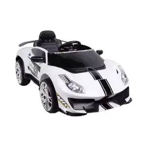Kids Rechargeable Electric Ride-On Toy 12+ Years Small Wheel Remote Control Vehicle with Music Lights Made of Plastic Material
