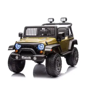 2 Seater Off-road Children's Electric Vehicle/kids Electric Car 4 Wheels Remote Control Powerful Ride on Car for 1-6 Years Old