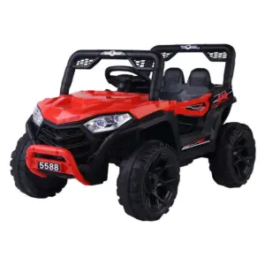 Children's Electric Car Off-Road Four-Wheel Sit-On Four-Wheel Drive Stroller Baby Toy Car Boy New Model