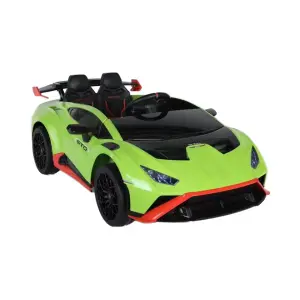 2025 Unisex Children's Electric Ride-on Car New Four-Wheel Remote Control Battery Power Rechargeable Plastic Ride-on Car-Kids'