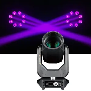 AOPU Factory 380W Beam 380 Gobo Projector With Dust-Proof and Smoke-Proof Lens Moving Head Beam Light for Stage Performances