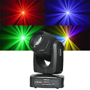 AOPU Mini 120W LED Moving Head Light With Patterns Beam Light Beam Moving Head Light for Nightclub Disco Party Club