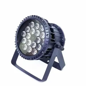 AOPU 18Pcs 10W RGBW Waterproof Led Par Lights Led Par Can Stage Light Par Light for DJ Disco Party Bar