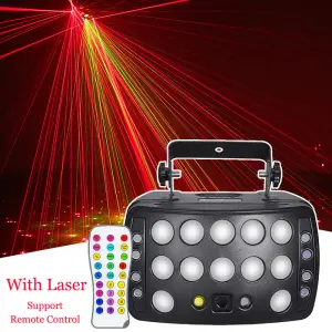 AOPU Party Decoration Christmas Birthday DJ Disco KTV Beam Mini Lighting Laser Stage Lights for DJ Light