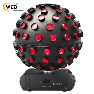 5pcs 18W RGBWA+UV 6in1 Night Club Effect Stage Light LED Magic Disco Ball LED Light Ball