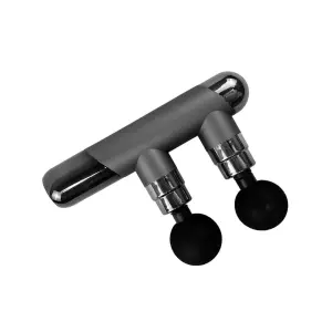 Dual-Head Cross-Border Fascia Gun Multi-Functional Electric Muscle Massager for Body Relaxation and Fitness Vibration