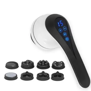 Factory-Source Handheld Portable Massager Rechargeable Cross-Border Exclusive Shoulder Neck Fat Pushing & Throwing Machine