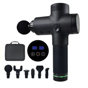 2020 Other Massager Products 30 Speed LCD Electric Cordless Portable Percussion Body Muscle Fascia Dropshipping Massage Gun