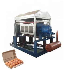 Hot Sale Paper Pulp Fruit Tray Moulding Machine Egg Carton Tray Making Machine