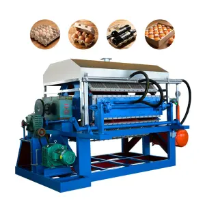 Hot Sale Egg Tray Making Machine Automatic Egg Tray Carton Machine Production Line for Small Business