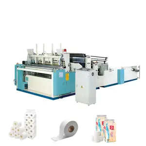 Small Machines Home Business Toilet Paper Making Machine Toilet Tissue Paper Roll Machine for Sale