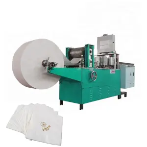 New Products Printing Serviette Making Machine Napkin Tissue Paper Folding Machine Price