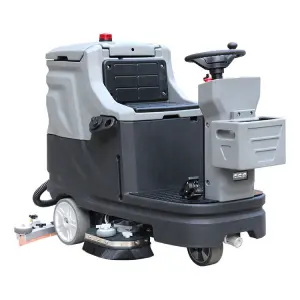 XD-660 Electric Auto Ride-on Floor Scrubber Dryer Machine New Condition Manual Cleaning Plastic for Supermarket Steering