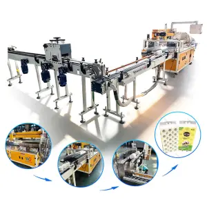 High Speed Fully Automatic Multi-Row Toilet Paper Packaging Machine