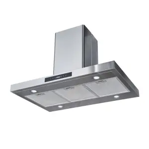 900mm Island Hood Dunstabzugshaube Hotte De Cuisine Ceiling Suspended Ceiling Kitchen Cooker Hood