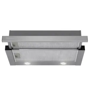 Built in Cooker Hood Stainless Steel 60 cm Telescopic Slide Out Range Hood Family Apartment Hotel Commercial Kitchen Chimney