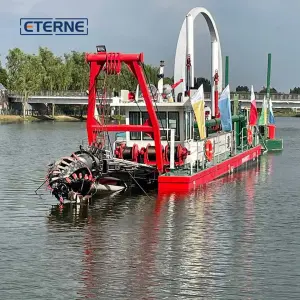 ETERNE Brand 2200 M3/h Sand Dredger Cutter Suction Dredging Machine with Pump Engine and Motor for Sale