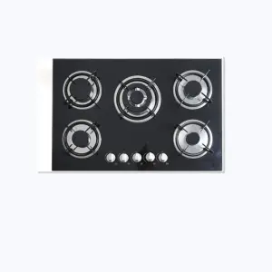 Kitchen 5 Hobs burner Knob Cover Cocina a Gas Estufa Quemadores De Cocina Ocak Gaz Vanas
