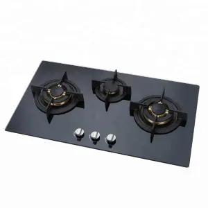 Fashion Attractive Design Glass burner Gas Stove Good Price 3 burner Natural Gas Stove