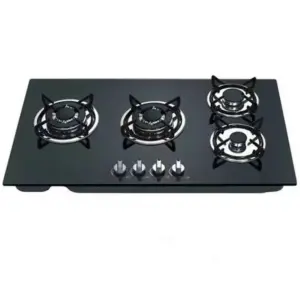 Wholesale Reasonable Price 4 burner Gas Stove Hob Delicate Appearance Gas Stove 4 Burners Glass Gas Cooktop