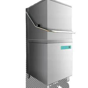 Hot Seller Industrial Commercial Dishwasher Stainless Steel 304 Hood Type 60 Racks/hour Energy Efficient 1 Year Warranty Kitchen