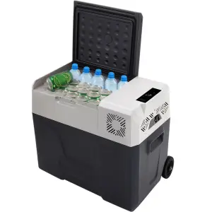 Top Quality 50l Dc 12v 24v Car Refrigerator Camping Freezer for Camping