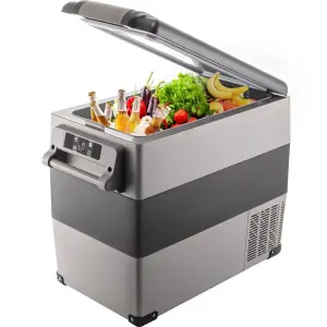 Factory Price 55L Portable Mini Fridge Compressor Car Fridge Freezer 12V/220v Refrigerator