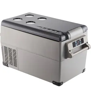 VEVOR 35L Portable Small Refrigerator Cooler 1.23Cuft Compressor Freezer for Home and Car Electric for Outdoor and Hotel Use