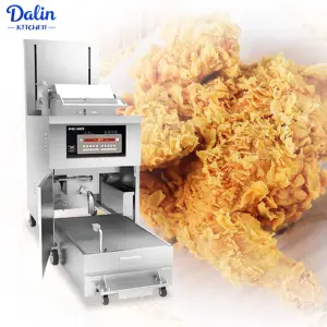 Commercial Large Capacity 55L Stainless Steel Pressure Fryer Industrial Electric Chicken Broasted Fried Chicken with Oil Filter
