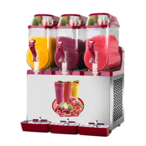 Granita Machines 15L X 3 Tank Slush Ice Machine Commercial Slushie Machine