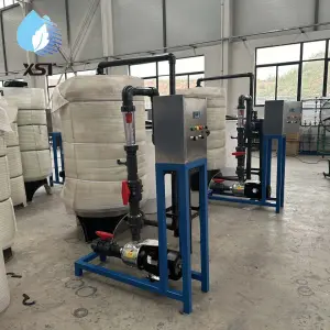 XST Brand Large Capacity 15 Ton Industrial Automatic Water Treatment System Softener Reverse Osmosis Filtration ISO9001 CE