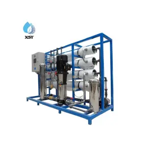 6000L/H Custom 98% Desalination Rate PLC Controlled RO Water Purification System with Pump and Motor for Automatic Operation