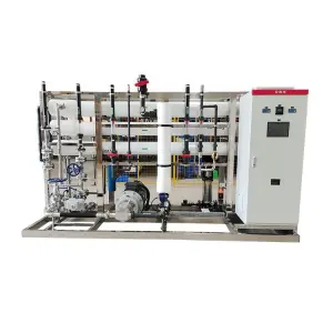 20000L/Hour 40GP Containerized Salty Seawater Desalination Machine with PLC Pump & Motor RO Purifier