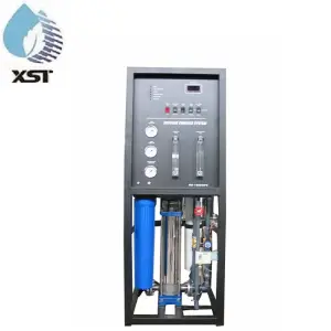 XST 500L/H Reverse Osmosis Water Purifier System PLC Pump Motor Pressure Vessel 99% Desalination Rate ISO9001 Certified 1 Year