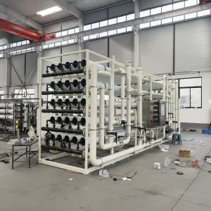 Agricultural Industry Complete 5 Stage Reverse Osmosis System with PLC Motor Pump 15 Ton Machine