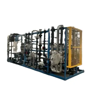 60T/H High Efficiency Boiler Cooling Water Purification System with PLC Pump & Motor Reverse Osmosis Plant