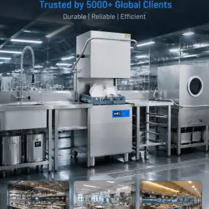 OEM Factory Multi-Functional Commercial Dishwasher Stainless Steel Commercial Kitchen Smart Dish Washing Machine Use Set