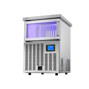 Ice Maker Commercial Milk Tea Shop KTV Restaurant Automatic Small Large Square Crescent Ice Making Machine