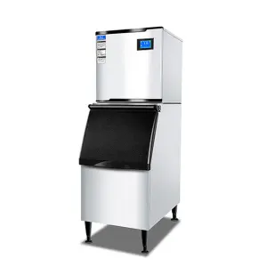 HENGZHI Commercial Energy Saving Stainless Steel Ice Maker 150kg Ice Cube Generator for Bar & Hotel Use